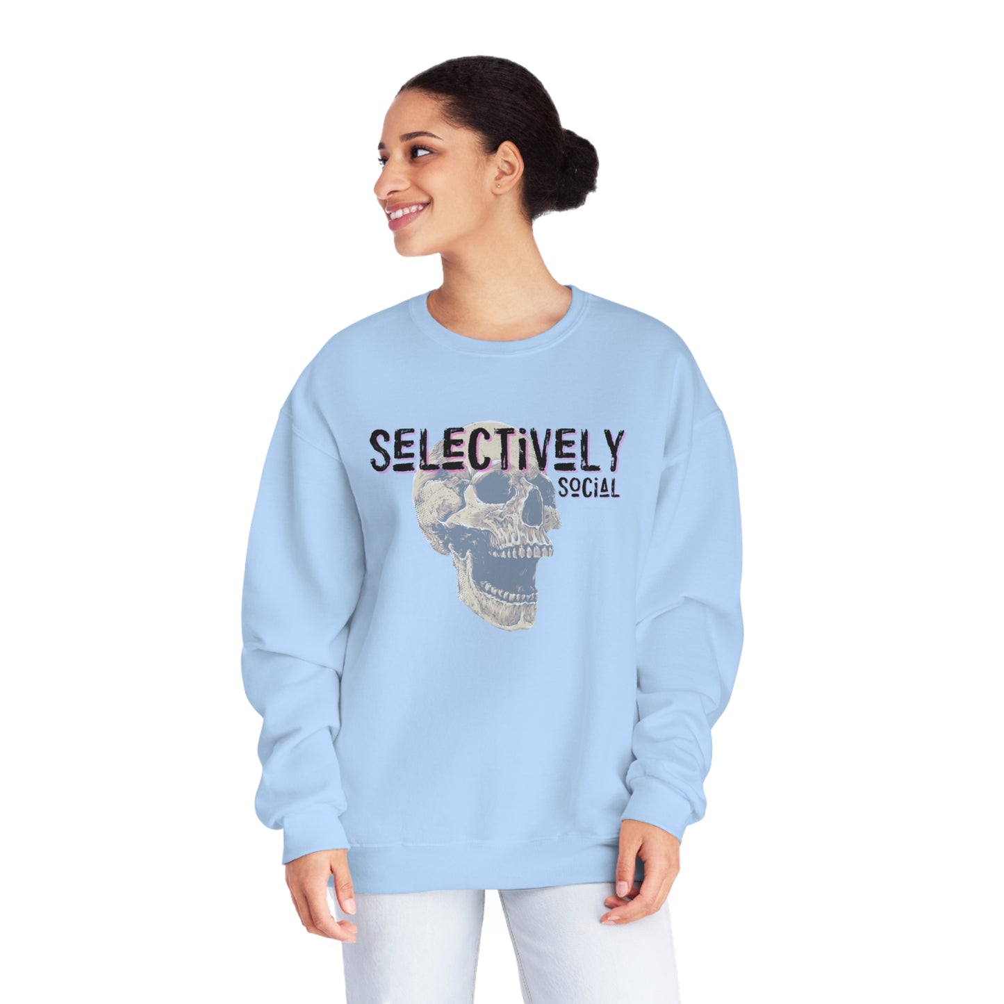 Selectively Social - NuBlend® Crewneck Sweatshirt