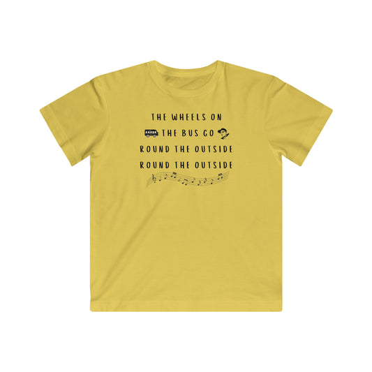 Wheels on the Bus Jersey Tee