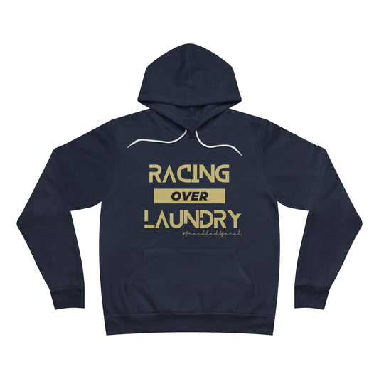 Racing over Laundry Unisex Sponge Fleece Pullover Hoodie