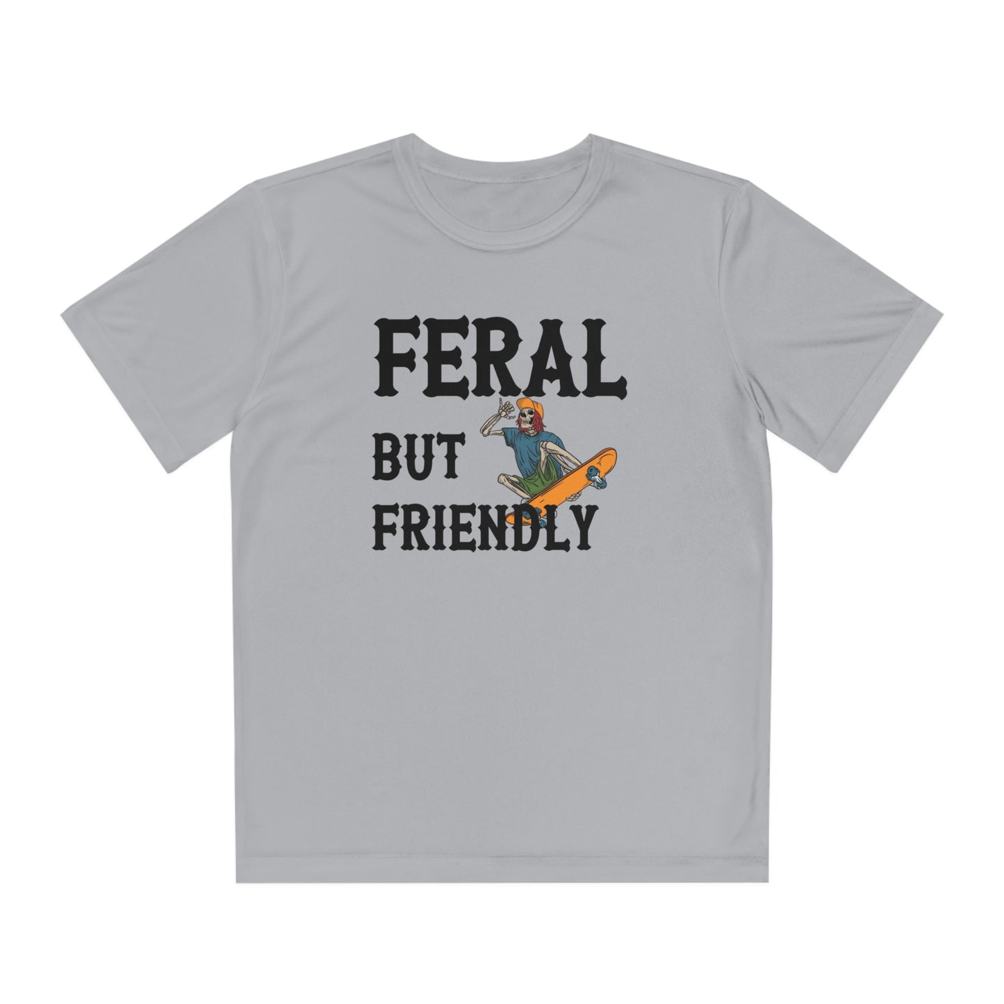 Feral But Friendly Youth Tee