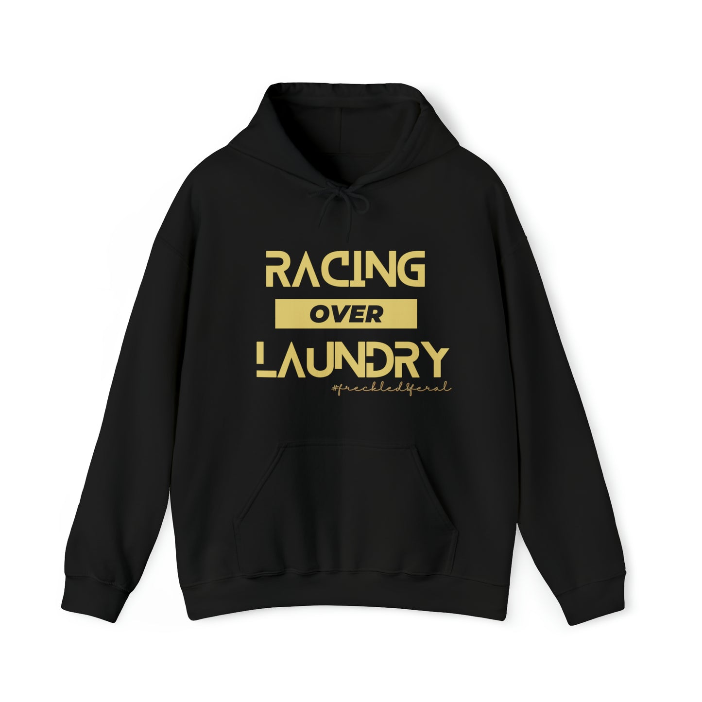 Racing over Laundry - Heavy Blend™ Hooded Sweatshirt