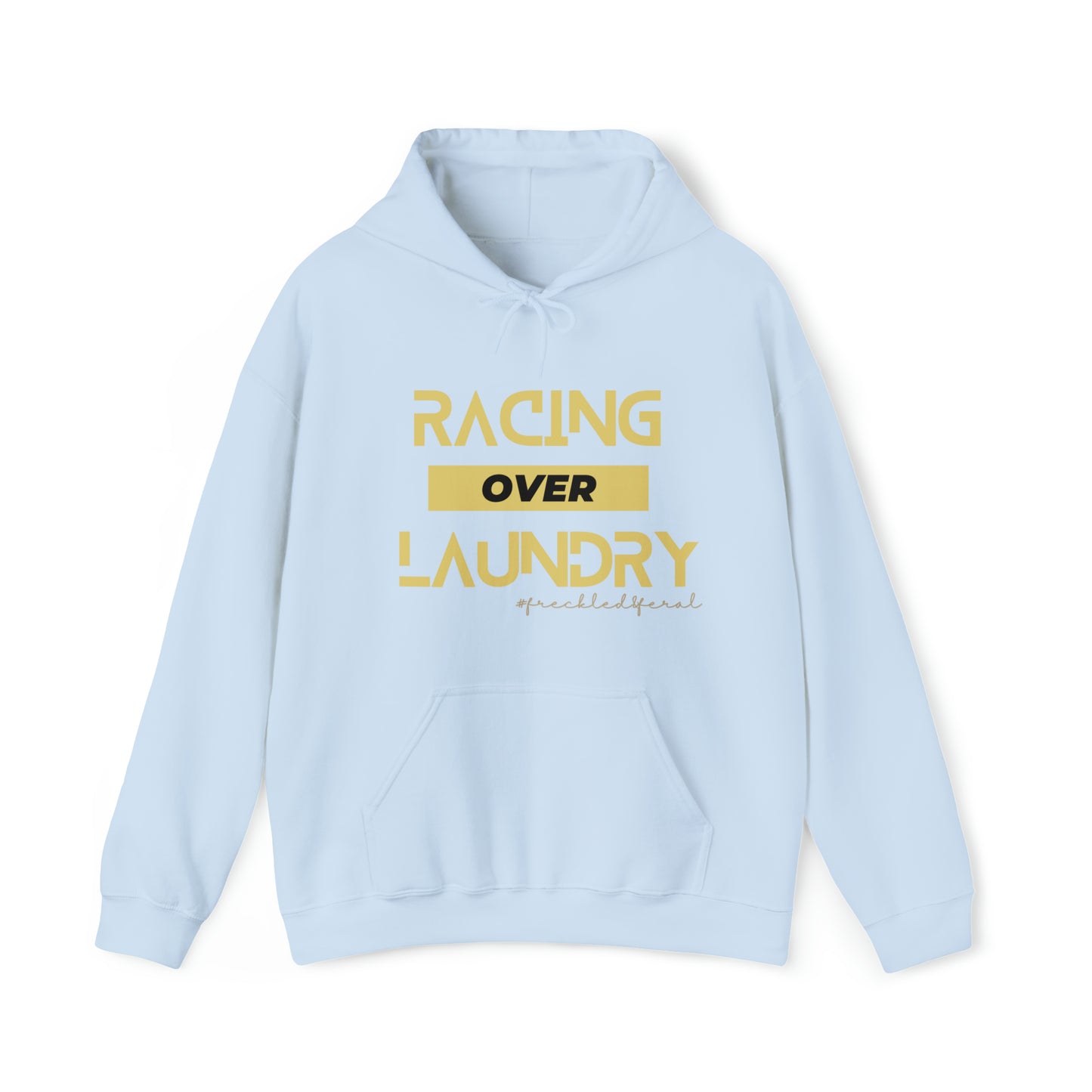 Racing over Laundry - Heavy Blend™ Hooded Sweatshirt