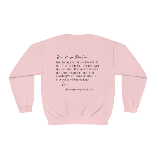 Just be Kind womens NuBlend® Crewneck Sweatshirt