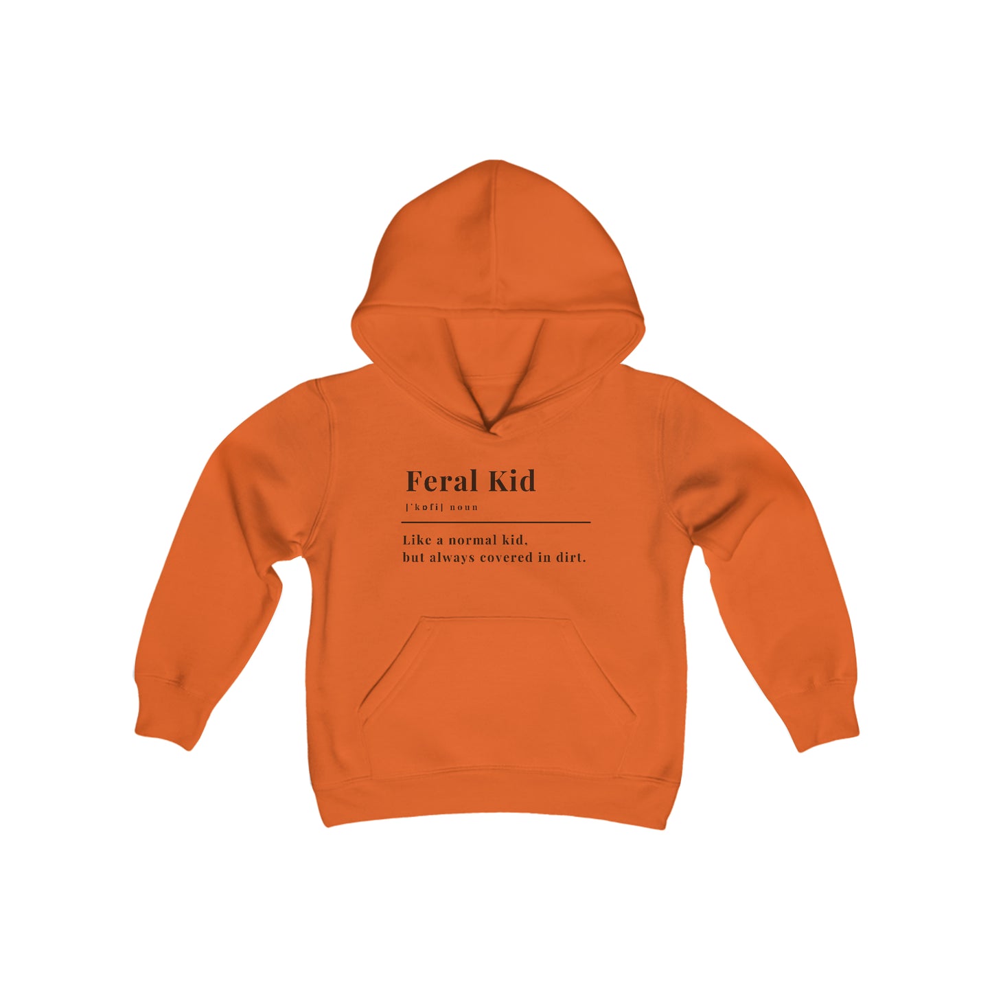 Feral Kid Youth Heavy Blend Hooded Sweatshirt