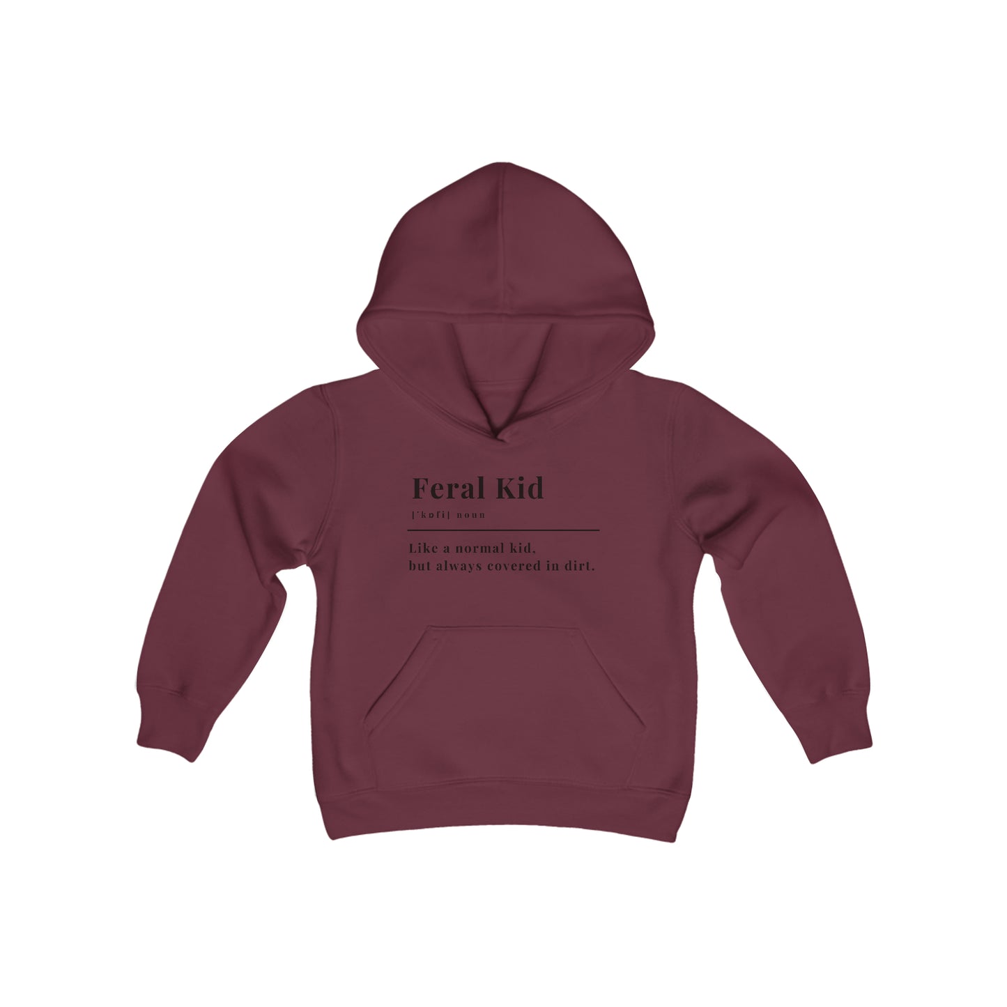 Feral Kid Youth Heavy Blend Hooded Sweatshirt