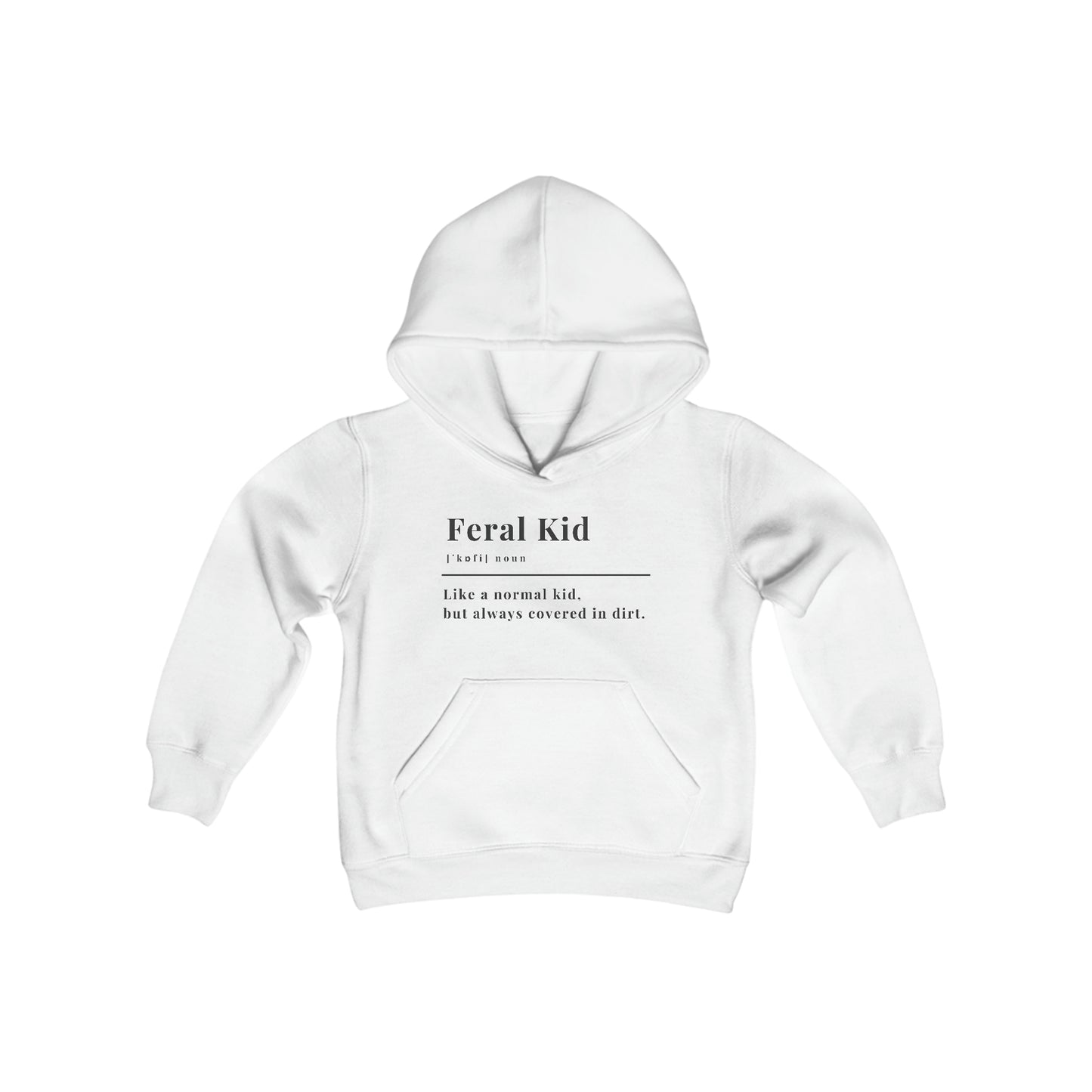 Feral Kid Youth Heavy Blend Hooded Sweatshirt