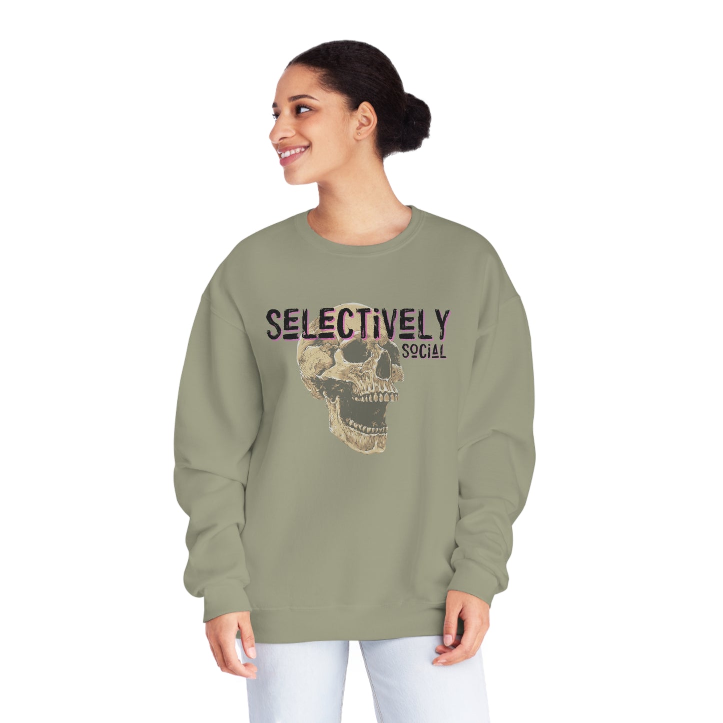 Selectively Social - NuBlend® Crewneck Sweatshirt