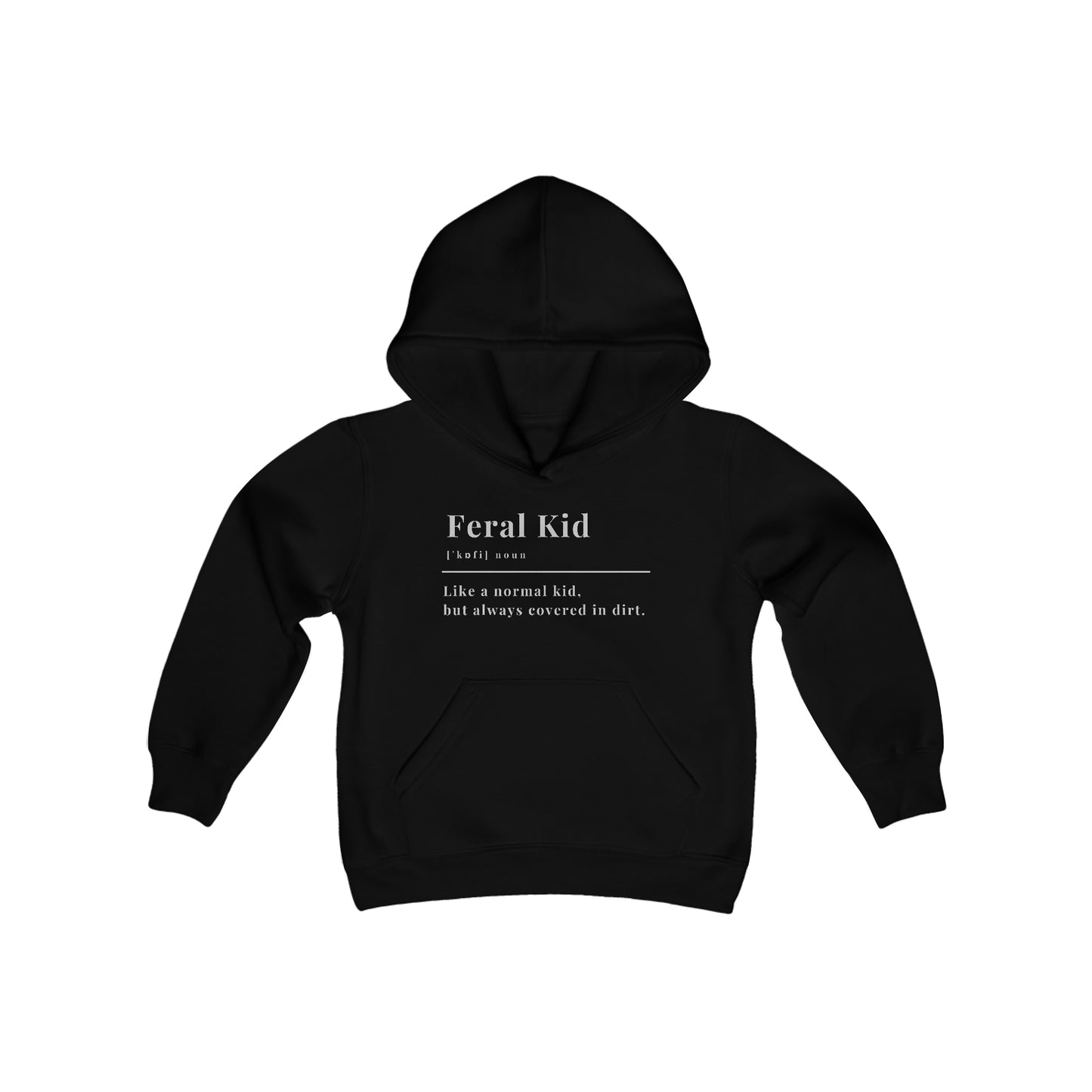 Feral Kid Youth Heavy Blend Hooded Sweatshirt