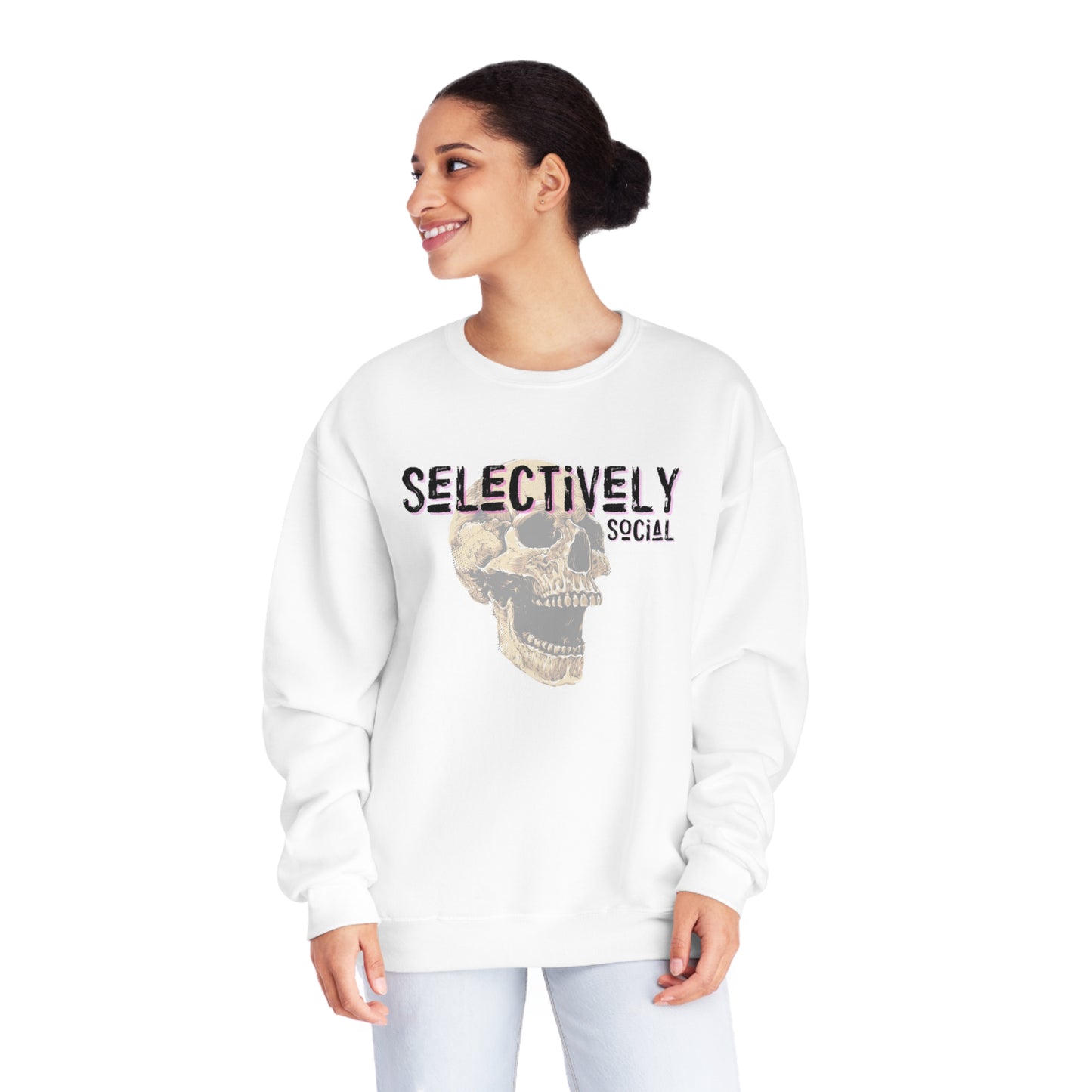 Selectively Social - NuBlend® Crewneck Sweatshirt