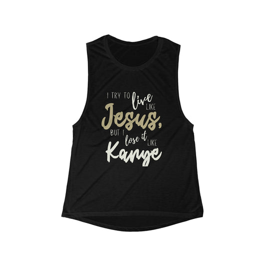 Live like Jesus Muscle Tank