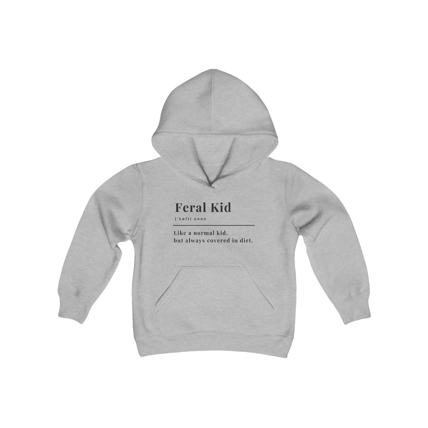 Feral Kid Youth Heavy Blend Hooded Sweatshirt