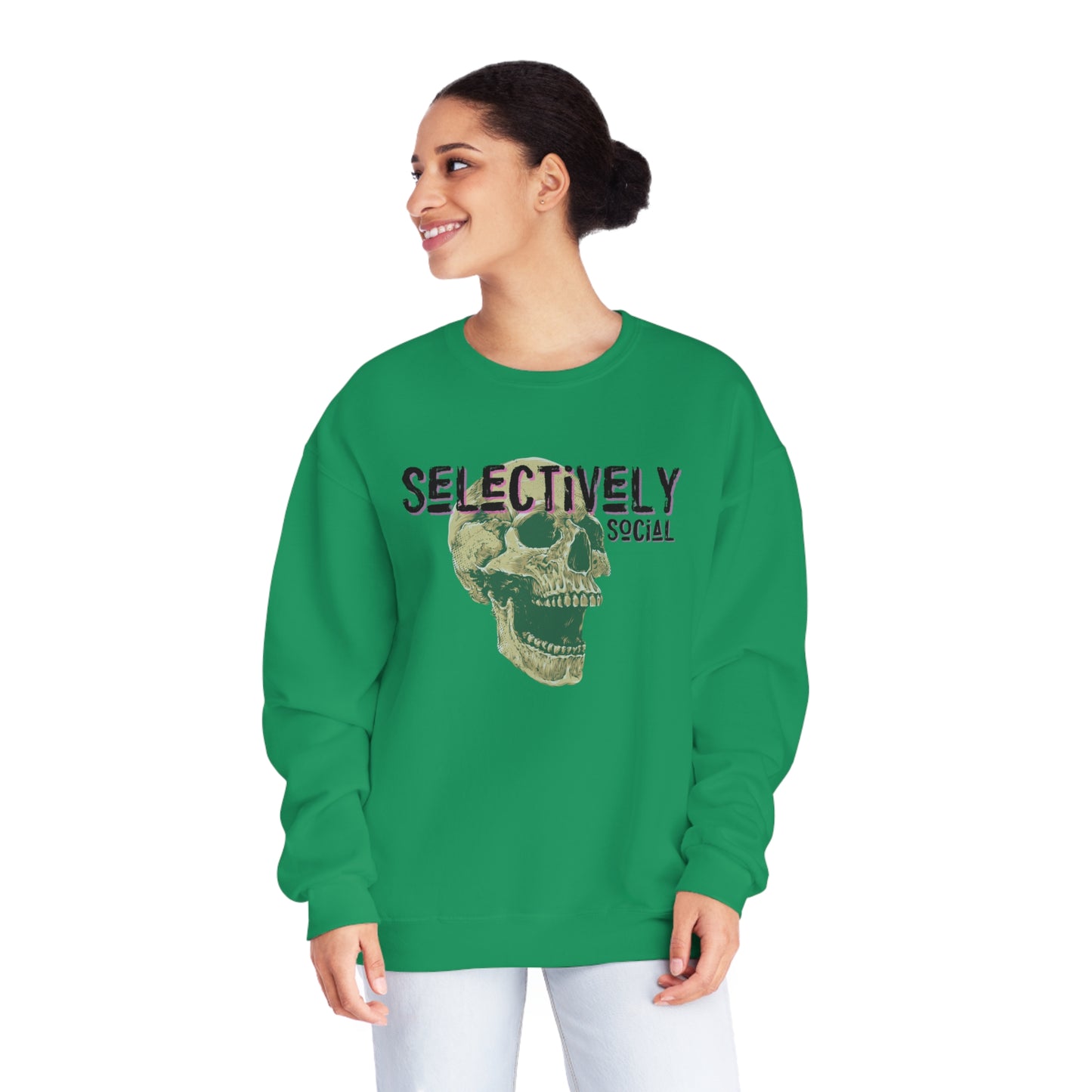 Selectively Social - NuBlend® Crewneck Sweatshirt