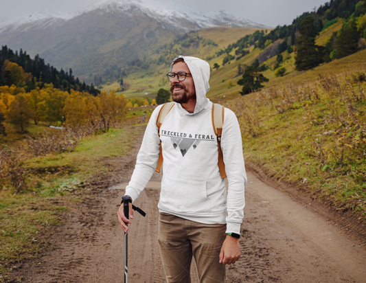 Freckled and Feral Mountains - Heavy Blend™ Hooded Sweatshirt