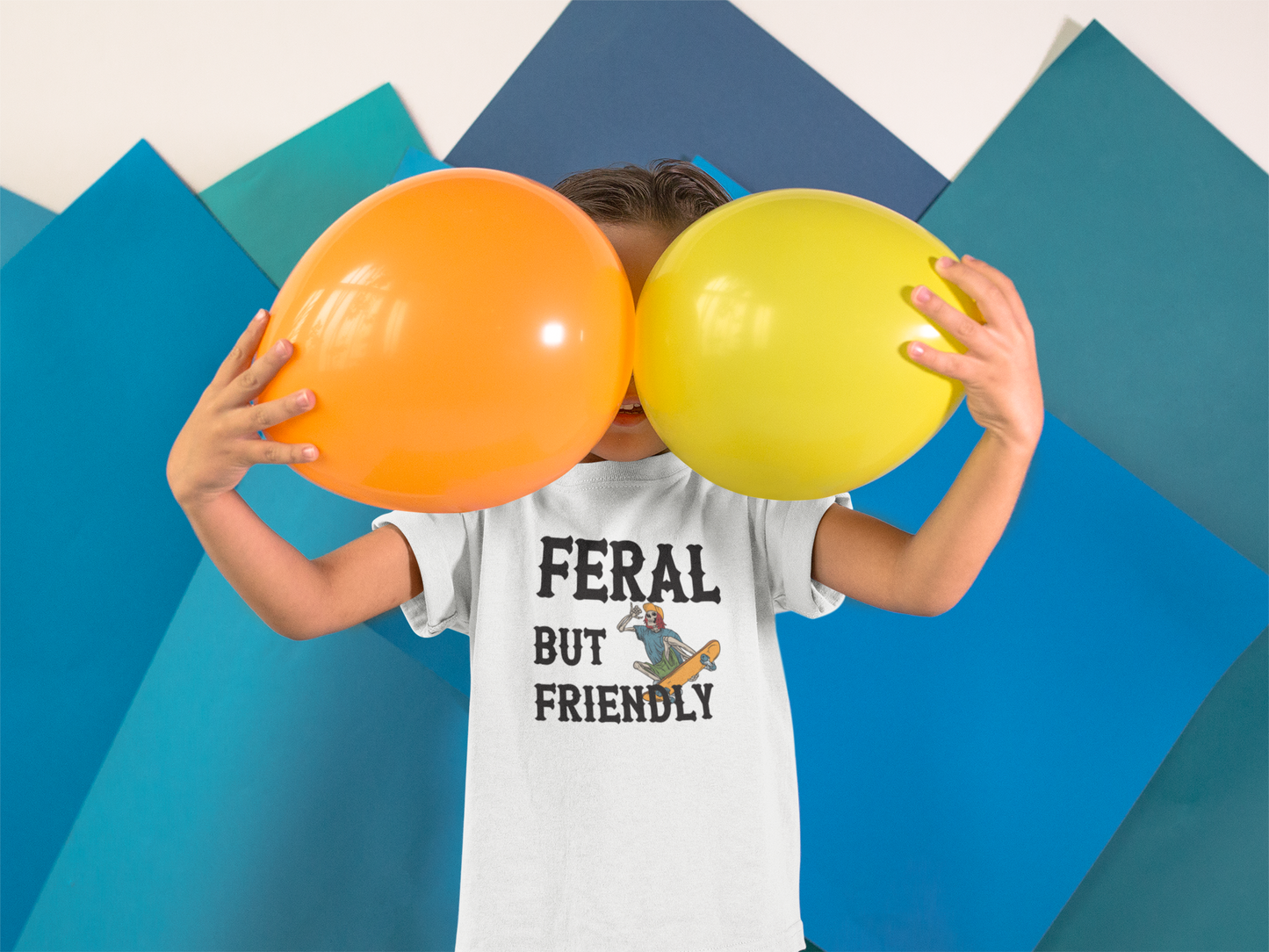 Feral But Friendly Youth Tee