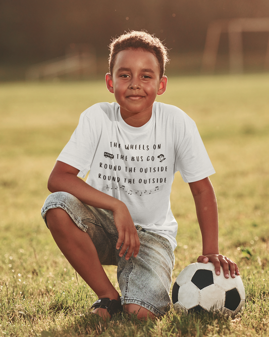 Wheels on the Bus Jersey Tee