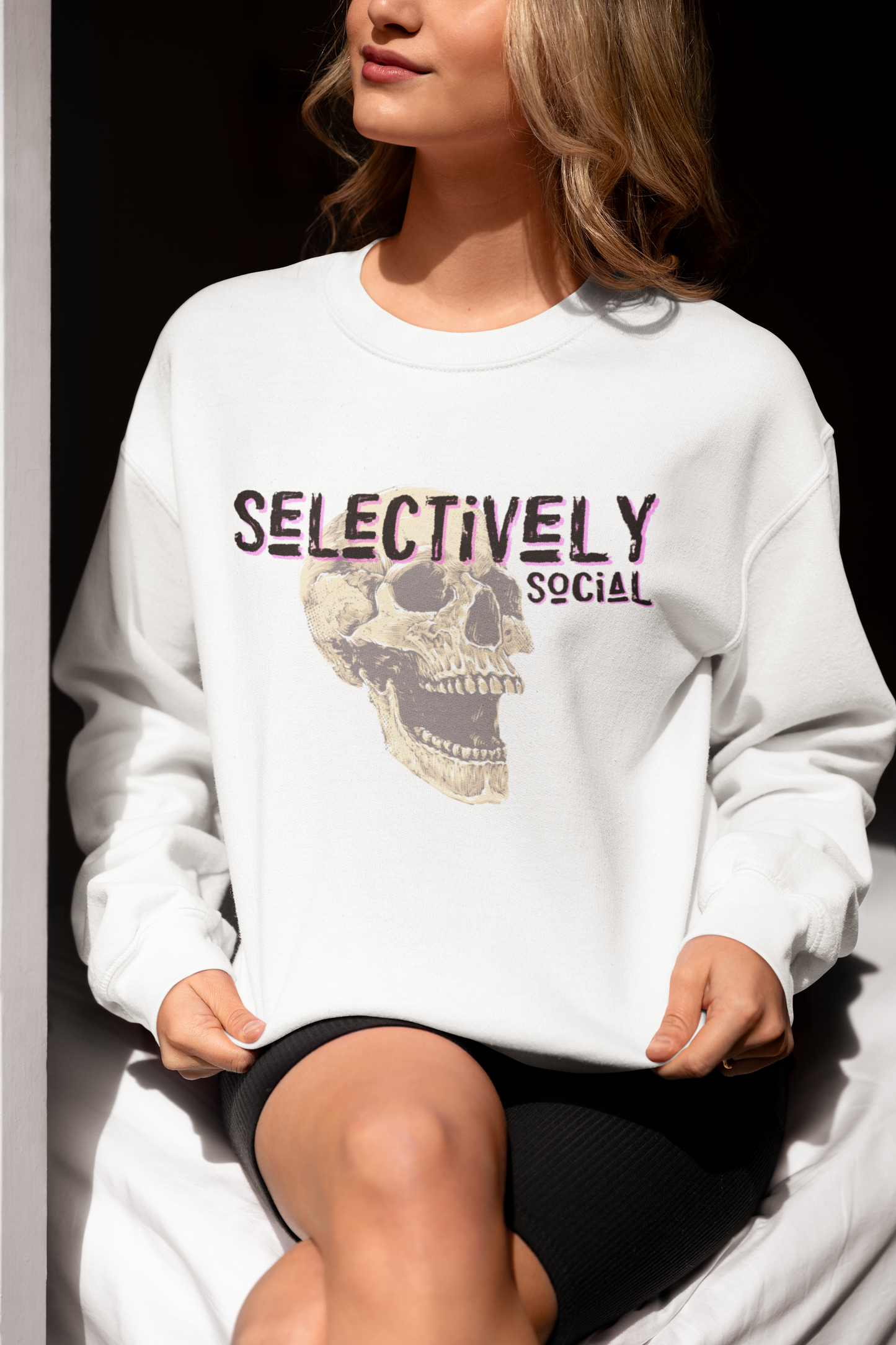 Selectively Social - NuBlend® Crewneck Sweatshirt